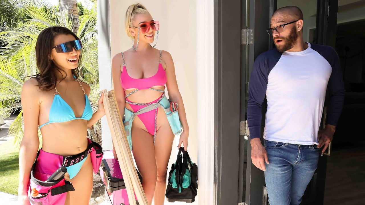 Los mejores videos de Dominicana Singando donde  La empresa de remodelación de viviendas envió a su casa a dos nenas en bikini