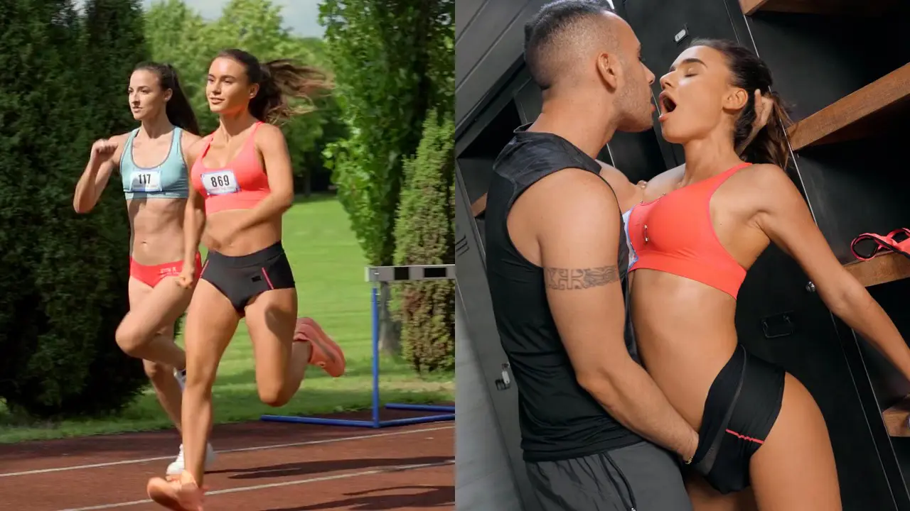 Los mejores videos de Dominicana Singando donde  Hermosa chica atleta follando en el vestuario femenino