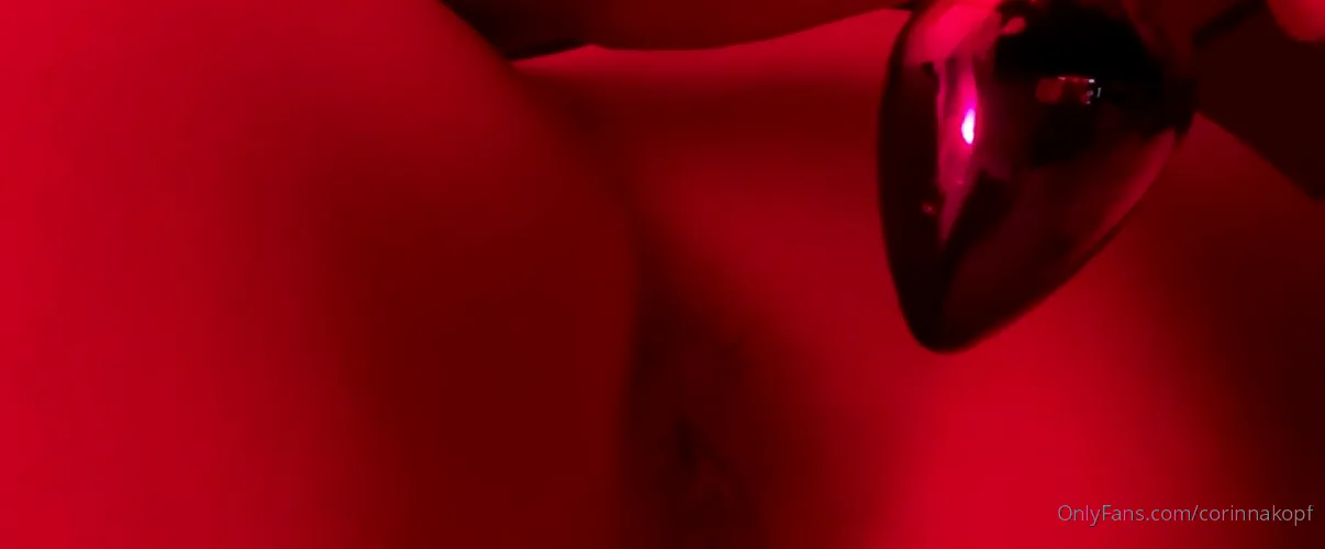 Watch Corinna Kopf Slip It In Buttplug Onlyfans Video on Gotanynudes.com