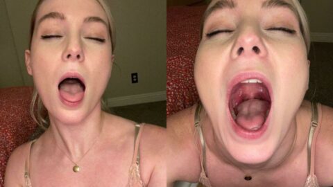 Watch STPeach Open MouthFansly Custom Request Set on Gotanynudes.com