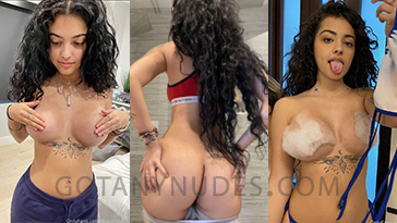 Watch Malu Trevejo Nude Topless Teasing Tits IG Live Video on Gotanynudes.com