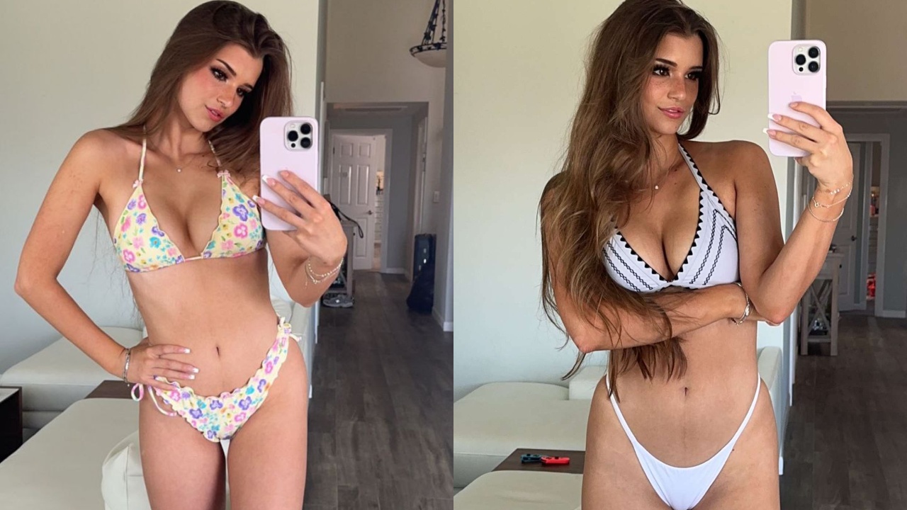 Brooke Monk Fanfix Bikini Fotos