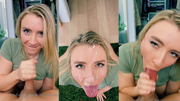 Watch Blondeadobo Nude Blowjob Facial Selfie Video on Gotanynudes.com