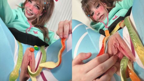 Watch Belle Delphine Candy In Pussy Onlyfans Leaked Gummies Photoset on Gotanynudes.com