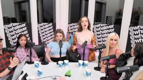Watch Whatever Podcast Flash Tits Girl Called A Cunt Youtube Live Clip Video on Gotanynudes.com