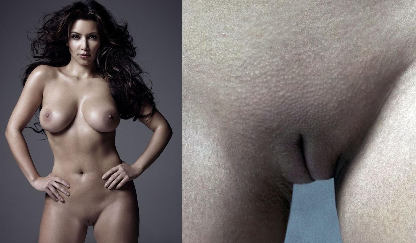Kim Kardashian nudes cuerpo tomando posiciones