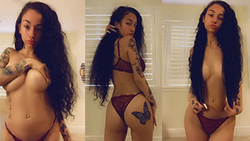 Watch Bhad Bhabie Striptease Onlyfans DM Lingerie Porn Video on Gotanynudes.com