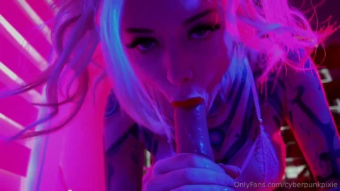 Watch Cyberpunkpixie Nude Riding Dildo Onlyfans Porn Video on Gotanynudes.com