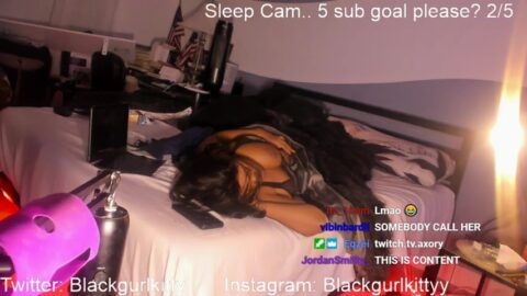 Watch EmilySweats Sleep Cam Boob Slip Twitch Streamer Video on Gotanynudes.com