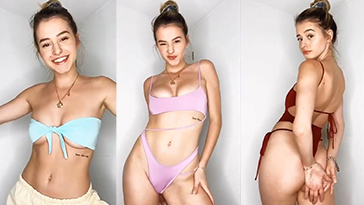 Watch Lea Elui Deleted Sexy Bikini Try On Video on Gotanynudes.com